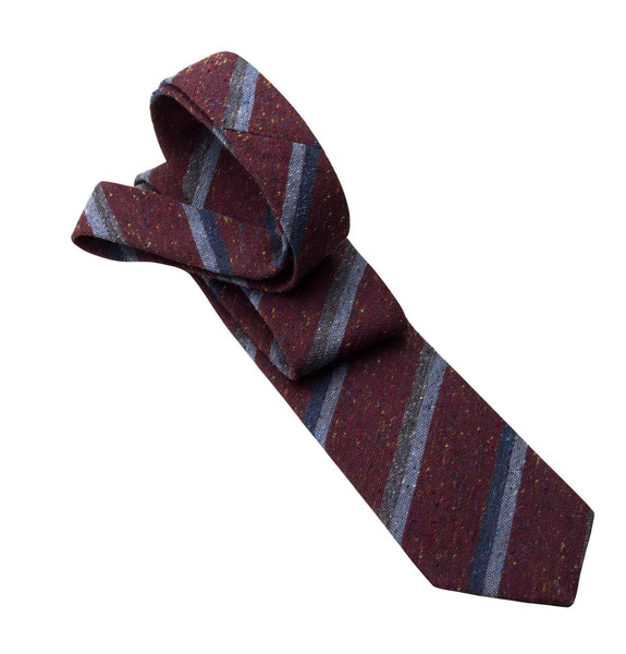 College stripe tie