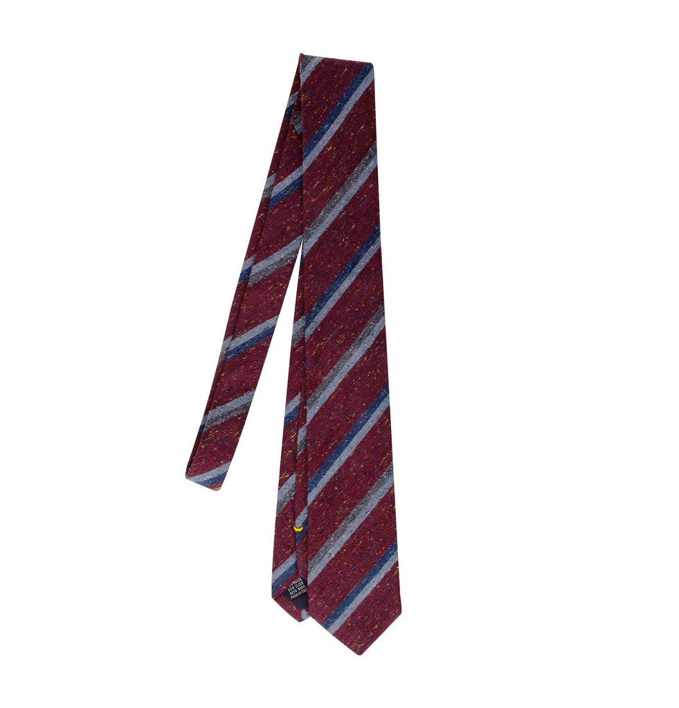 College stripe tie front