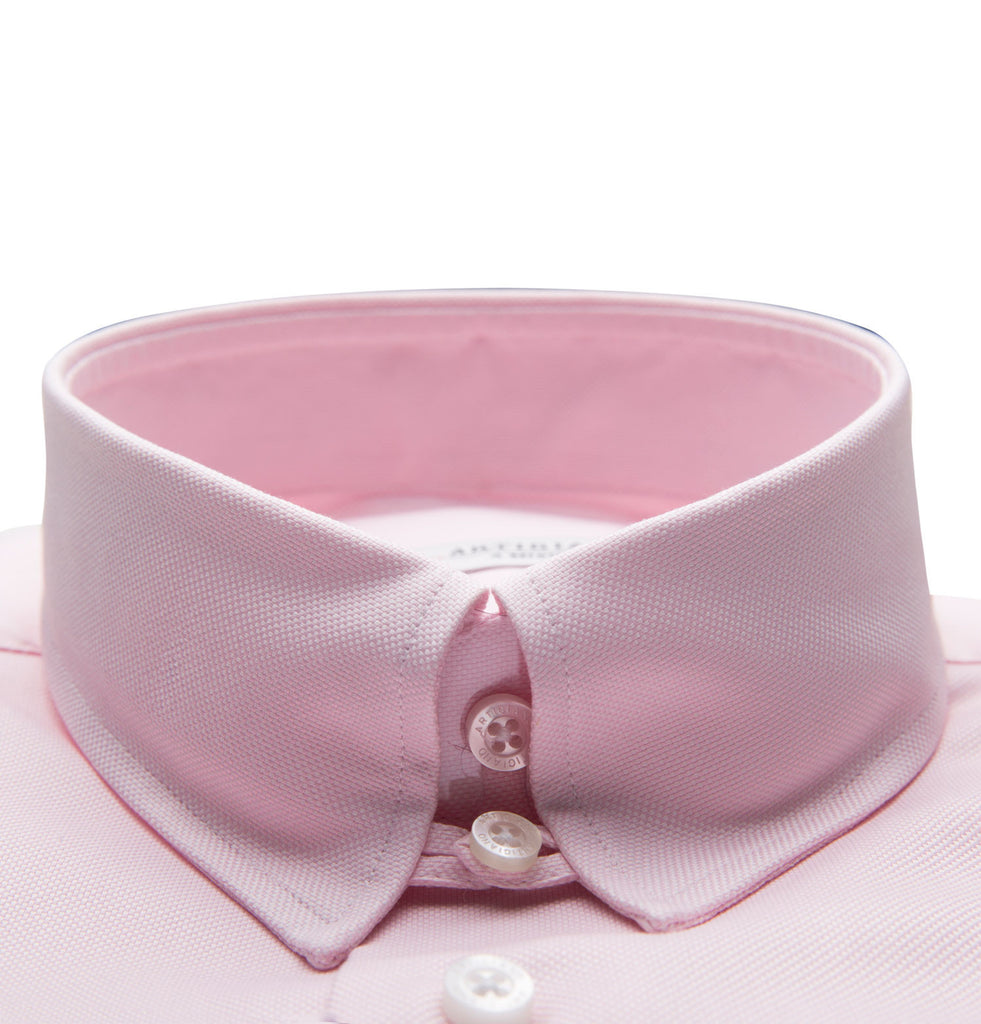 Artigiano Sihl Pink Shirt Collar