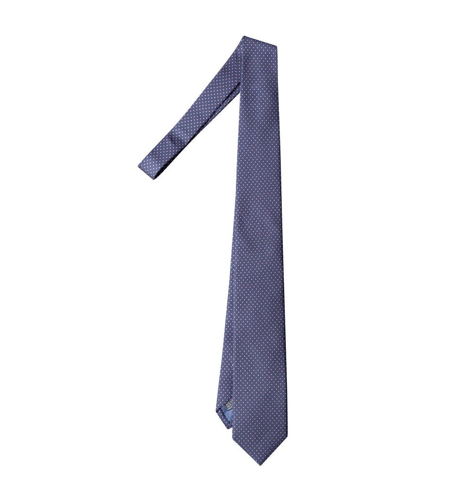 Light pink silk tie front
