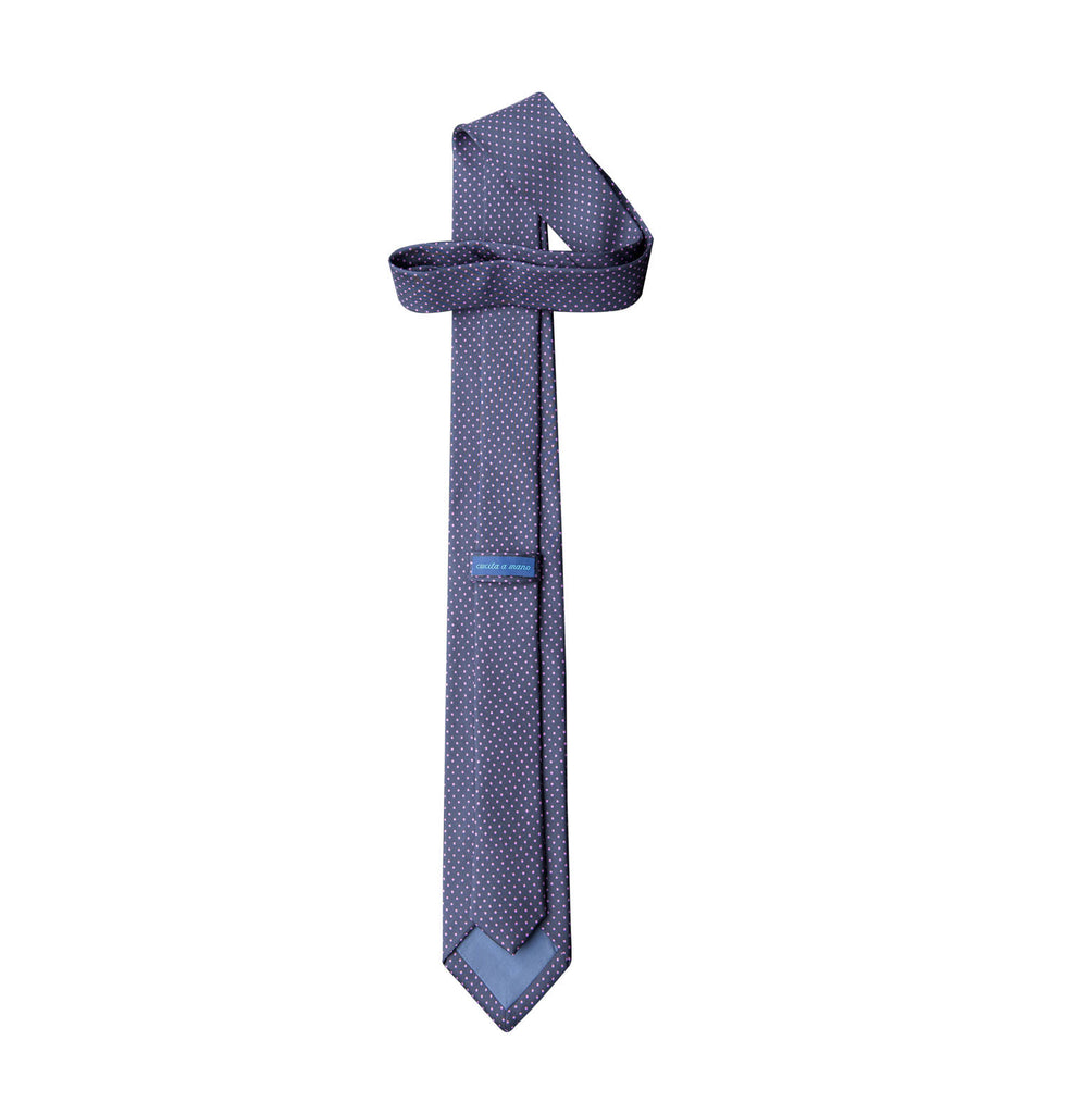 Light pink silk tie back