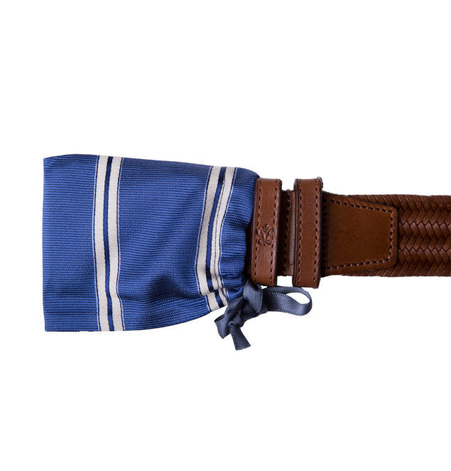 Van Laack brown leather belt bag