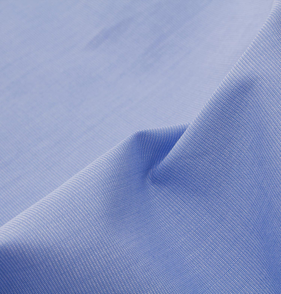 Cavour & Cobs Varese Shirt Featured Fabric in Azzure Blue
