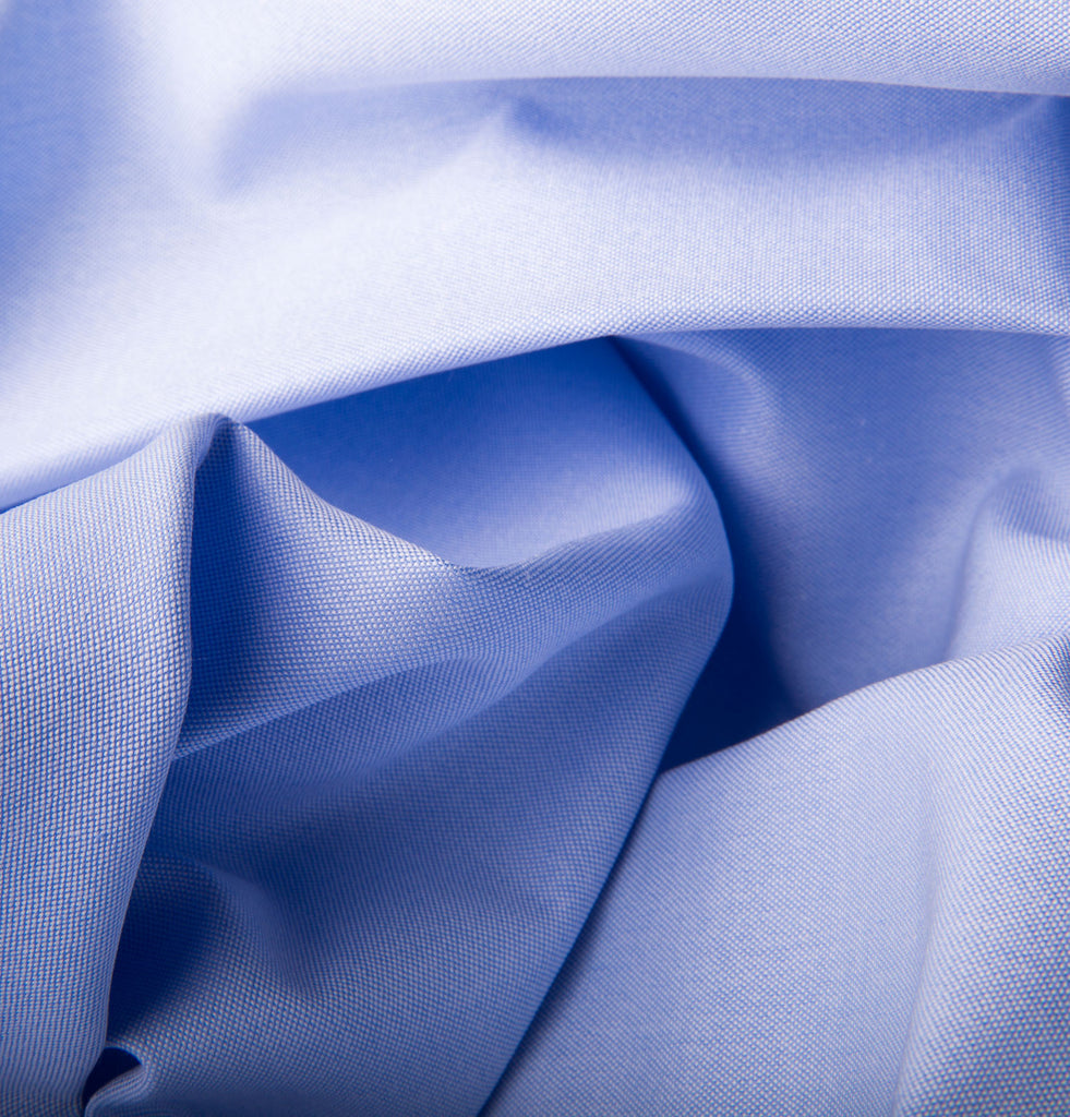 Morton Street Milligan Shirt Fabric in Baby Blue