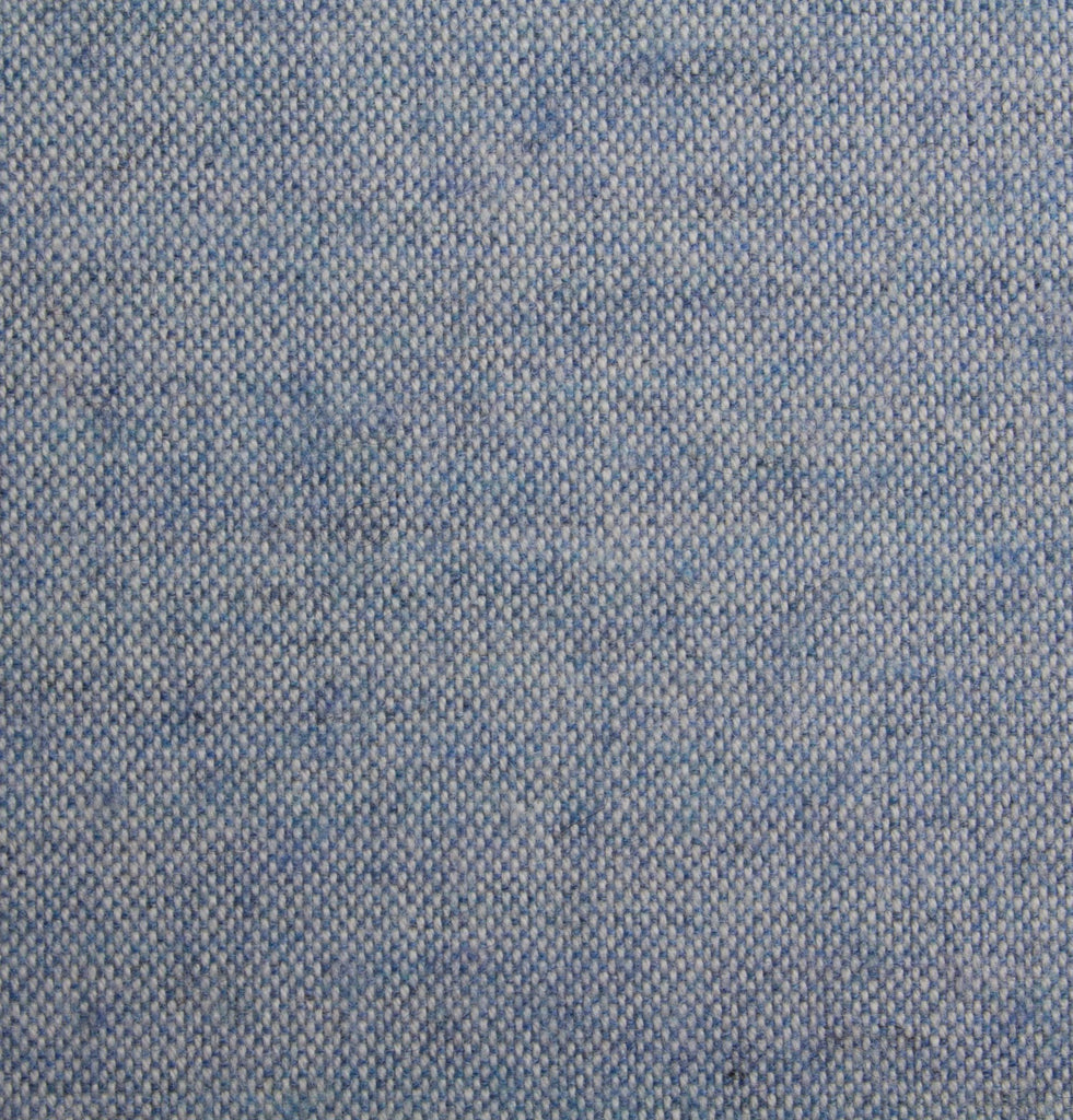 Morton Street Melrose Shirt Featured Fabric in Blue Brushed Cotton 