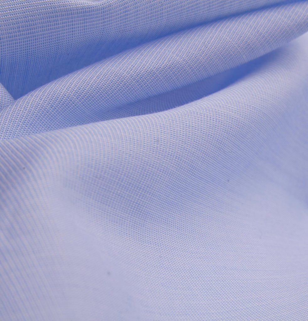 Morton Street Pagani Shirt Fabric in Blue 