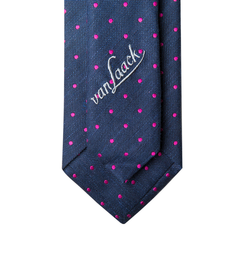Hot Pink Polka Tie Logo