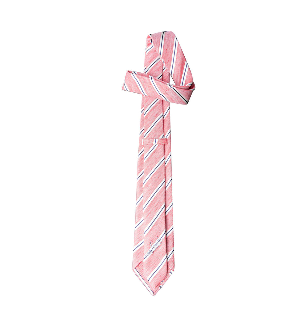 Red & White Van Laack tie back